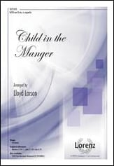 Child in the Manger SATB choral sheet music cover